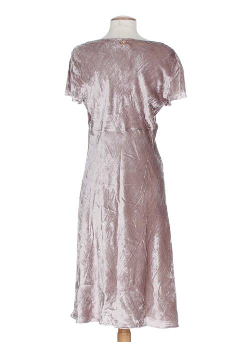 Rochie lungă bej MINE DE RIEN femeie