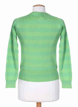 Pulover mâneci lungi mâneci lungi verde STEFAN GREEN femeie