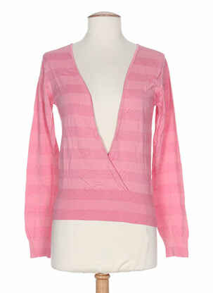 Pulover roz STEFAN GREEN femeie