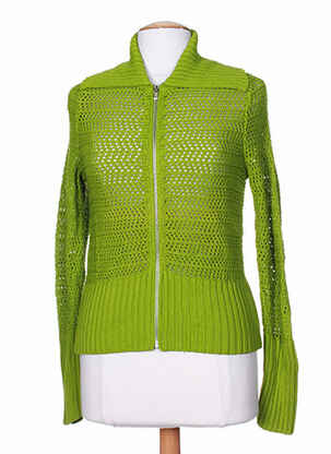 Vestă fără mâneci verde STEFAN GREEN femeie