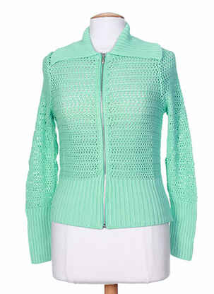 Vestă fără mâneci verde STEFAN GREEN femeie