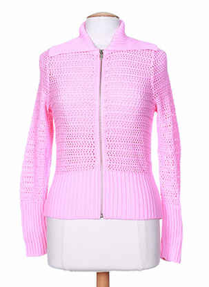 Vestă fără mâneci roz STEFAN GREEN femeie