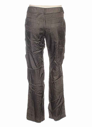 Pantalon larg închidere cu fermoar sub clapetă cu nasturi mărime normală verde MEXX femeie