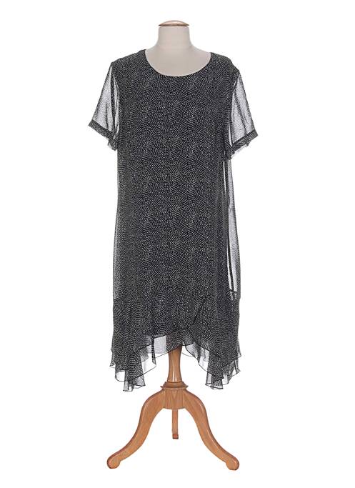 Rochie midi negru EVA KAYAN femeie