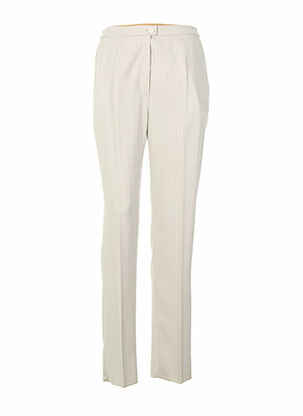 Pantalon drept bej KARTING femeie