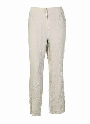 Pantalon drept bej QUATTRO femeie