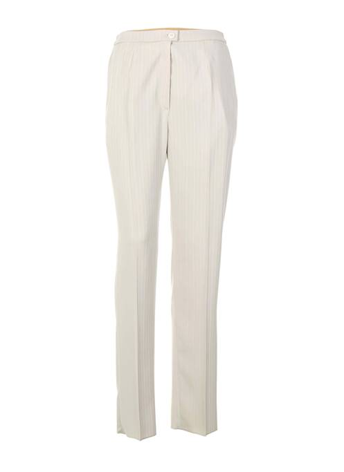 Pantalon drept bej KARTING femeie