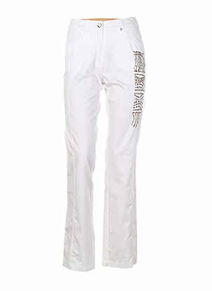 Pantalon drept alb TUZZI femeie
