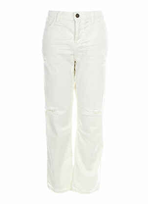 Pantalon slim alb ACQUAVERDE femeie