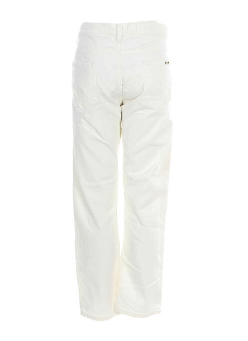Pantalon slim alb ACQUAVERDE femeie