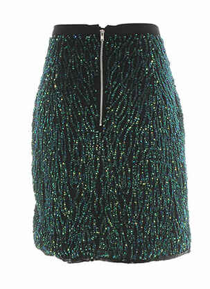 Fustă scurtă talie înaltă verde DRESS GALLERY femeie