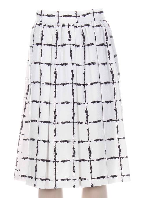 Fustă midi alb BCBGENERATION femeie