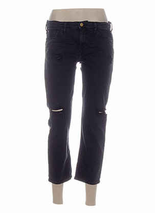 Pantalon trei sferturi negru ACQUAVERDE femeie