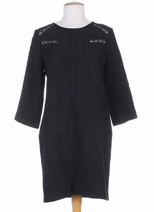 Rochie midi mâneci lungi mâneci lungi negru MKT STUDIO femeie