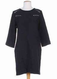 Rochie midi mâneci lungi mâneci lungi negru MKT STUDIO femeie