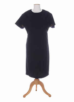 Rochie midi închidere cu fermoar la spate mâneci scurte albastru BY MALENE BIRGER femeie