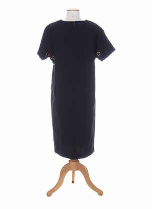 Rochie midi închidere cu fermoar la spate mâneci scurte albastru BY MALENE BIRGER femeie