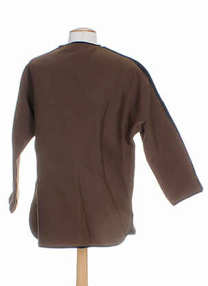 Jachete casual guler rotund maro BONSUI femeie