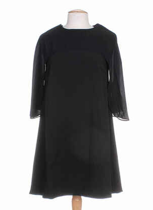 Rochie midi închidere cu fermoar la spate negru LOUCHE femeie