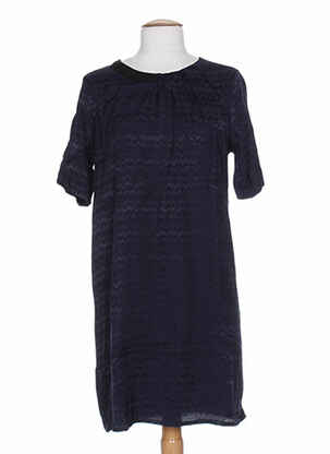 Rochie midi mâneci scurte mâneci scurte albastru GRACE & MILA femeie