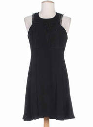 Rochie midi fără mâneci fără mâneci negru BCBGENERATION femeie