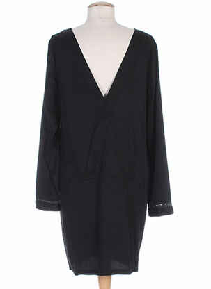 Rochie midi mâneci lungi mâneci lungi negru LA PETITE FRANCAISE femeie