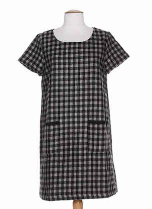 Rochie midi negru COMPAÑIA FANTASTICA femeie