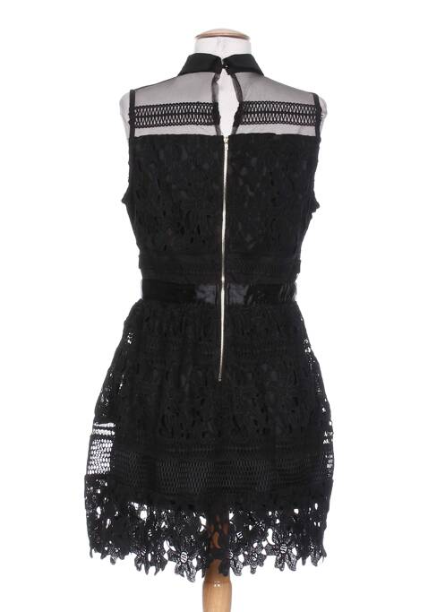 Rochie midi negru BY MONSHOWROOM femeie