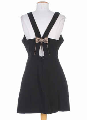 Rochie midi fără mâneci fără mâneci negru BY MONSHOWROOM femeie