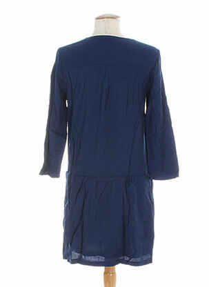 Rochie midi mâneci 3/4 mâneci 3/4 albastru BY MONSHOWROOM femeie