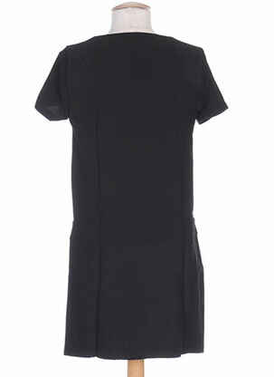 Rochie midi mâneci scurte mâneci scurte negru CLO&SE femeie