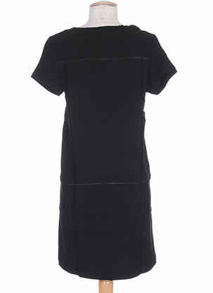 Rochie midi mâneci scurte mâneci scurte negru CLO&SE femeie