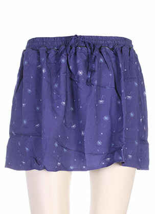 Fustă scurtă albastru CLO&SE femeie