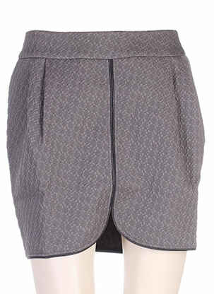 Fustă scurtă gri CLO&SE femeie