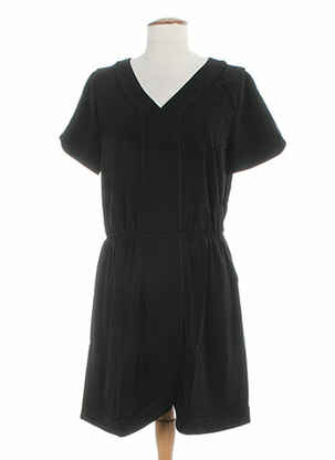 Rochie midi mâneci scurte mâneci scurte negru CLO&SE femeie