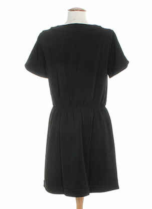 Rochie midi mâneci scurte mâneci scurte negru CLO&SE femeie
