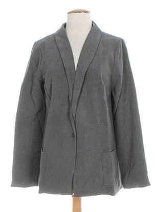 Jachete casual finisaj interior dublat gri CLO&SE femeie