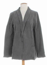 Jachete casual finisaj interior dublat gri CLO&SE femme