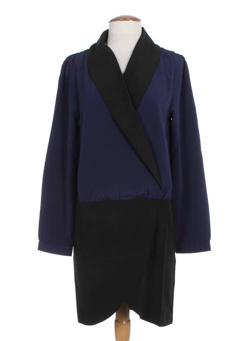 Rochie midi mâneci lungi mâneci lungi albastru CLO&SE femme