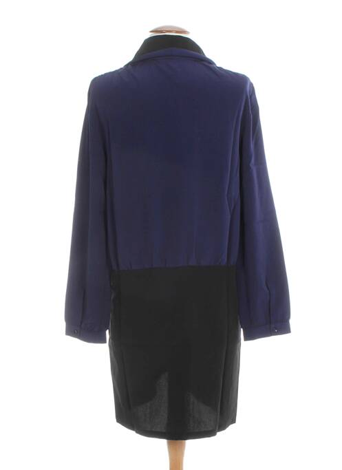 Rochie midi mâneci lungi mâneci lungi albastru CLO&SE femme