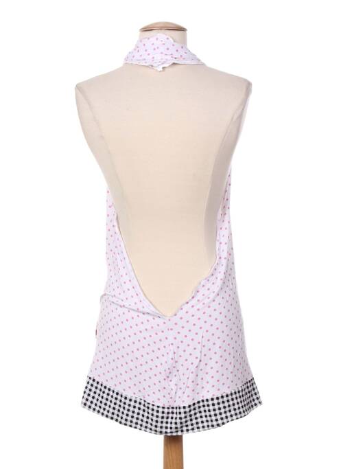 Vestă fără mâneci alb ZOE LA FEE femeie