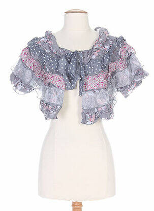 Bolero gri ZOE LA FEE femeie