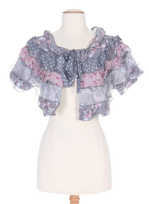 Bolero gri ZOE LA FEE femeie