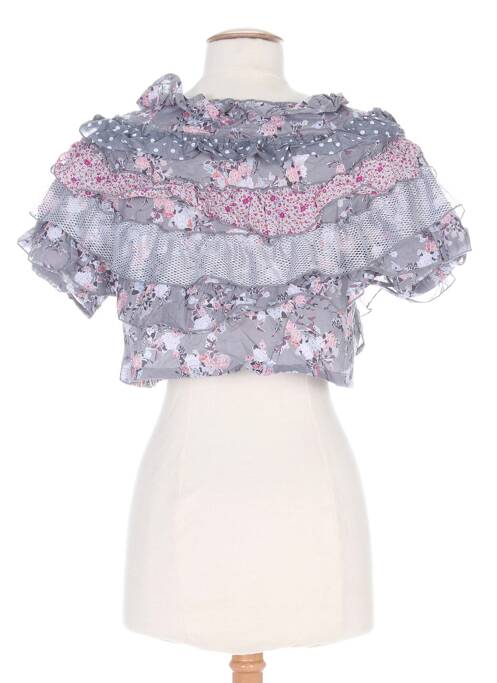 Bolero gri ZOE LA FEE femeie