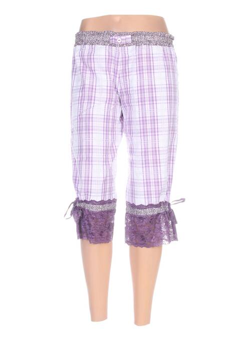 Pantalon trei sferturi violet ZOE LA FEE femeie