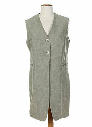 Jachete casual guler tip costum verde CLAUDE BAUER femeie