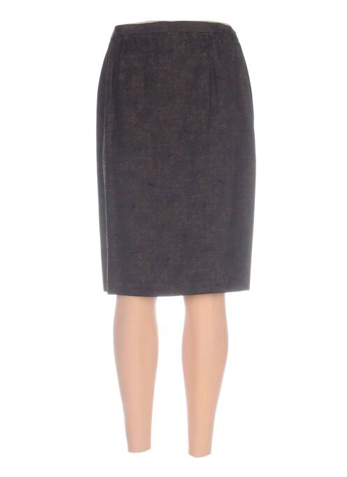 Fustă midi maro CLAUDE BAUER femeie