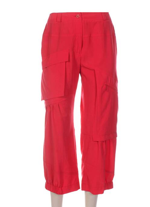 Pantalon trei sferturi roșu CLAUDE BAUER femeie