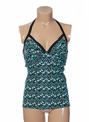 Top de baie top sutien modelat albastru CURVY KATE femeie