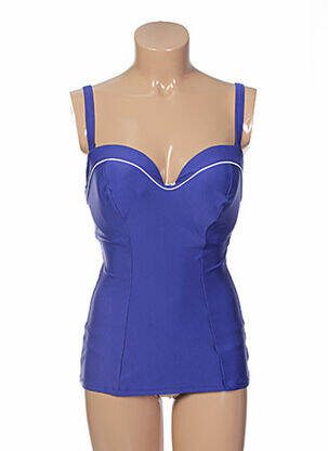 Sutien de costum de baie top sutien modelat top sutien modelat albastru CURVY KATE femeie